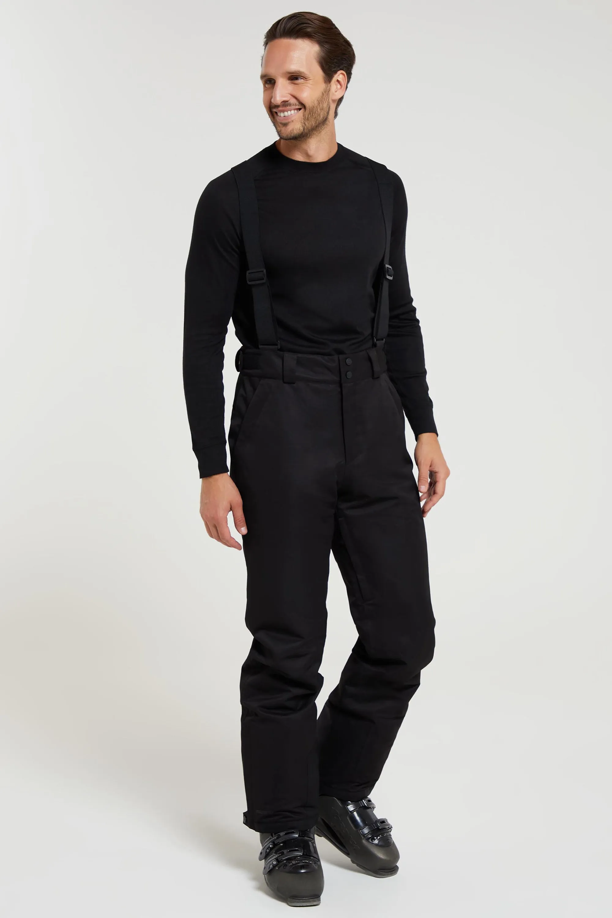 Interstellar pantalones de esquí impermeables para hombre