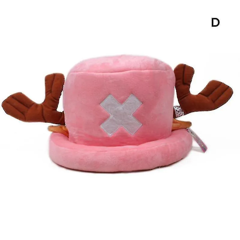 Invierno Felpa Sombrero Cálido Lindo Dibujos Animados Tony Tony Chopper Forma Regalos navideños para mujeres