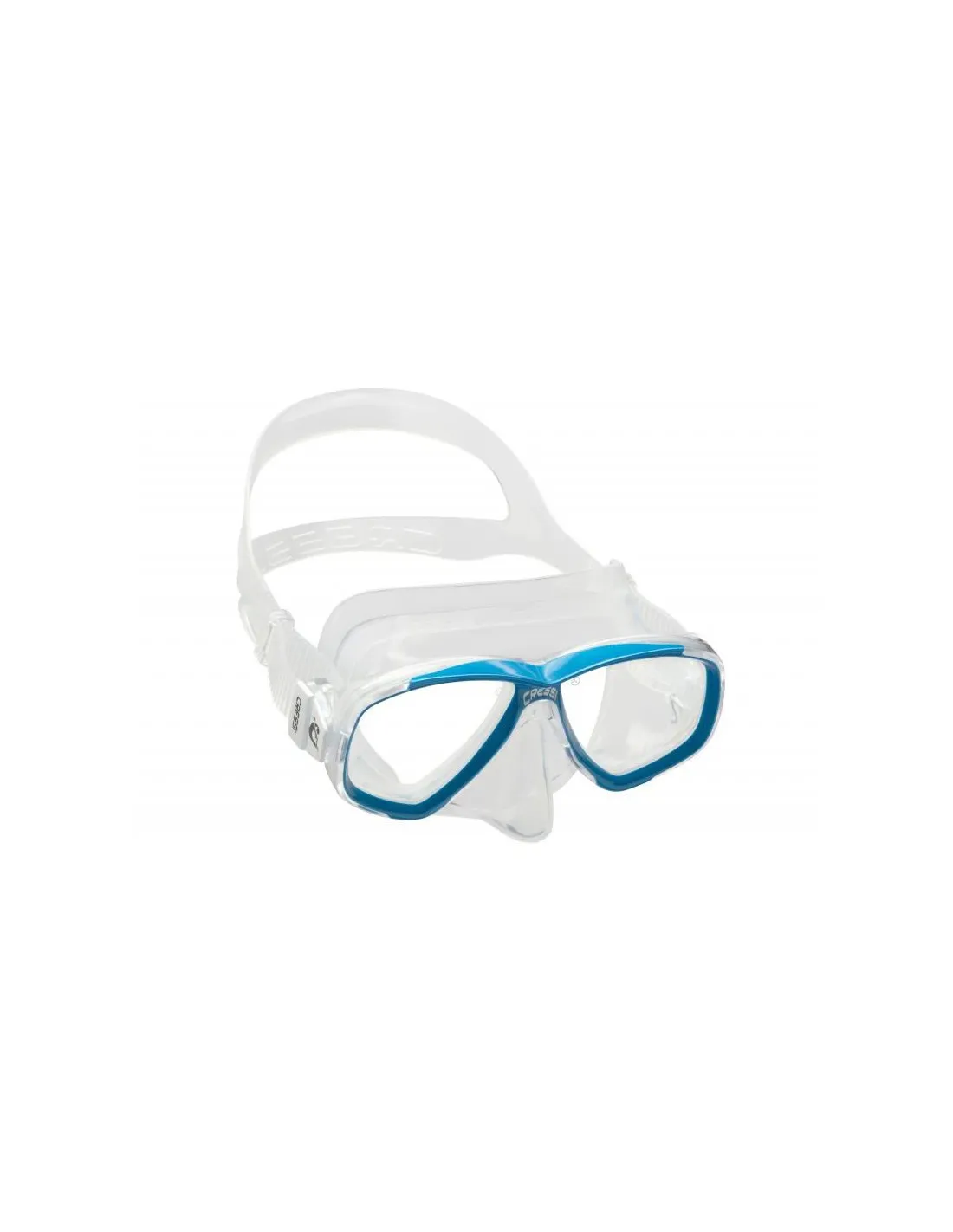 Kit de Natación Cressi Sub PERLA TRANSP.AZUL