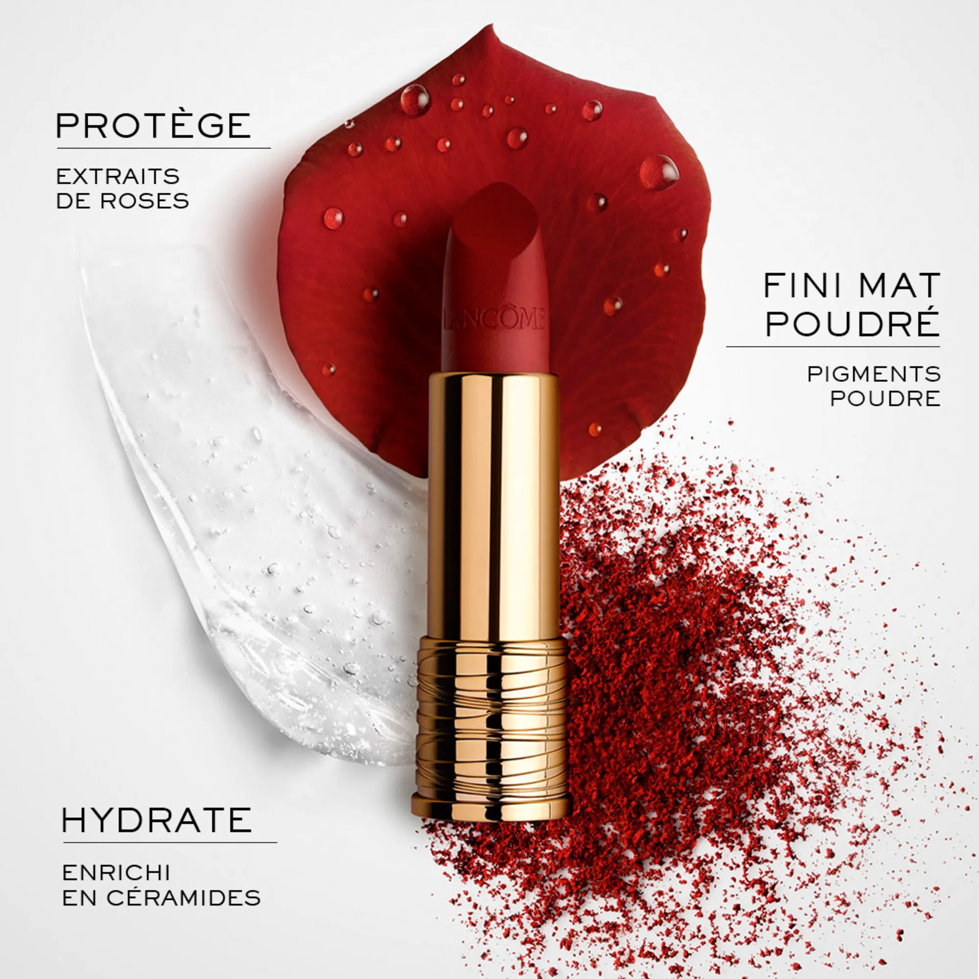 LANCÔME L'ABSOLU ROUGE DRAMA MATTE EN   205