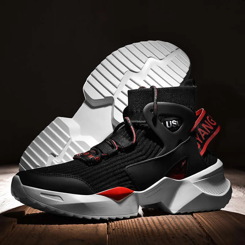 Las cómodas zapatillas deportivas para hombres con flujo de aire mejorado y zapatillas de deporte informal de diseño resistente: