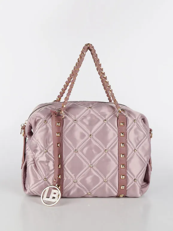 Laura Biagiotti Bolso baúl con tachuelas