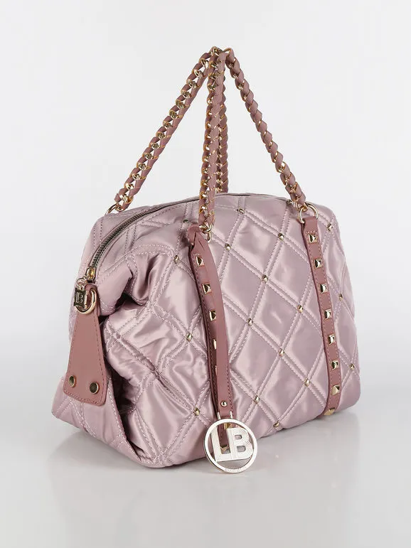 Laura Biagiotti Bolso baúl con tachuelas