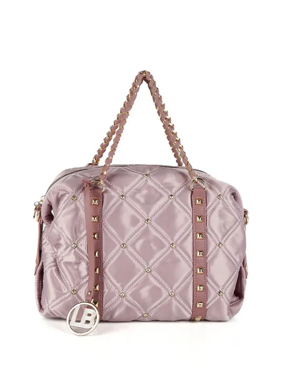Laura Biagiotti Bolso baúl con tachuelas