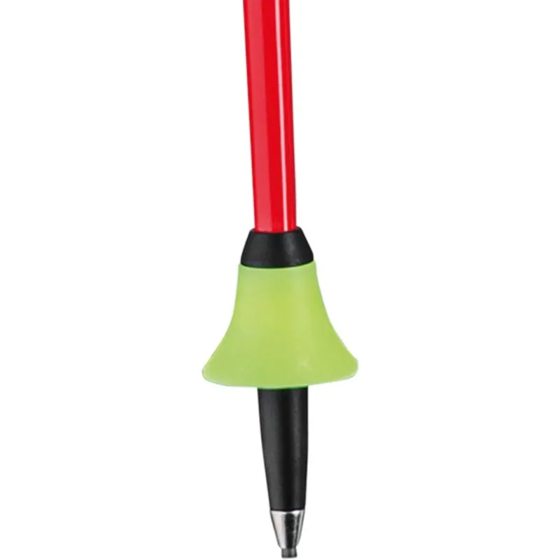 Leki Bastones WCR GS 3D (Rojo brillante/Negro/Amarillo neón)