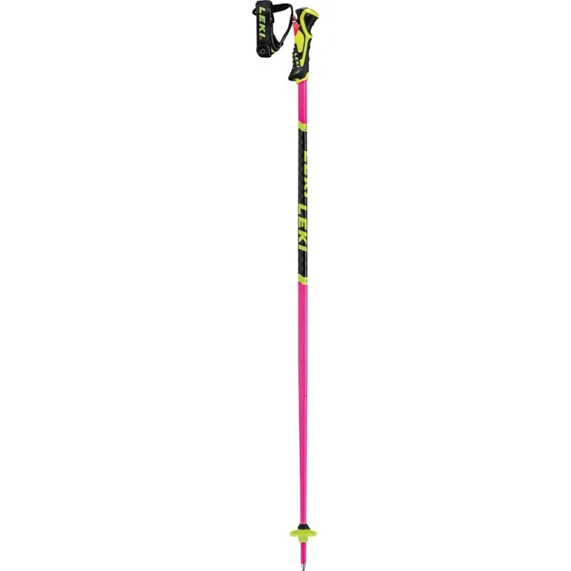 Leki WCR Lite SL 3D (rosa neón/negro/amarillo neón) Bastones mujer