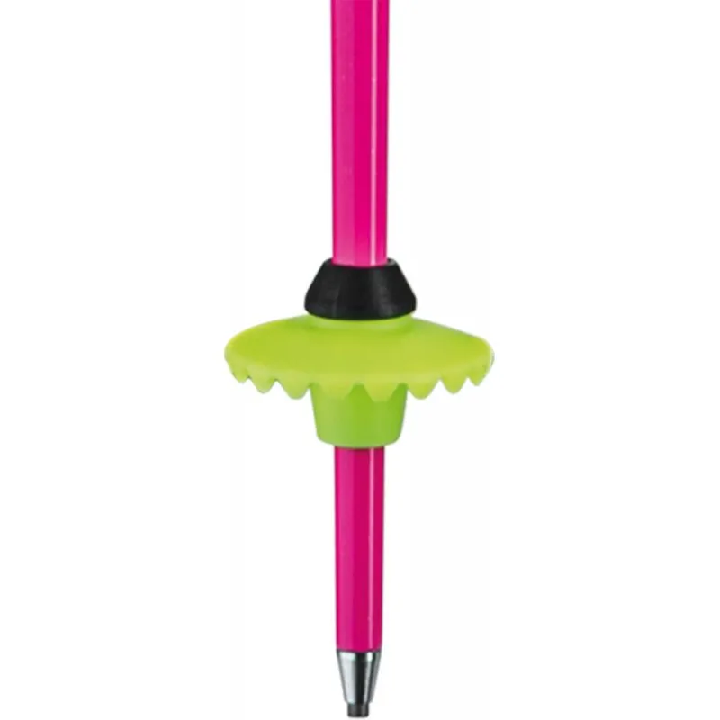 Leki WCR Lite SL 3D (rosa neón/negro/amarillo neón) Bastones mujer