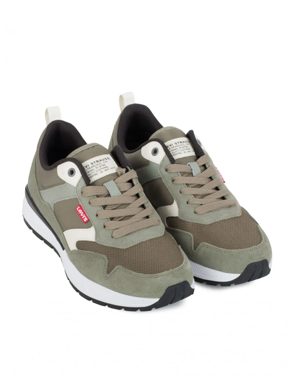 LEVIS Zapatillas Casual Hombre Verdes