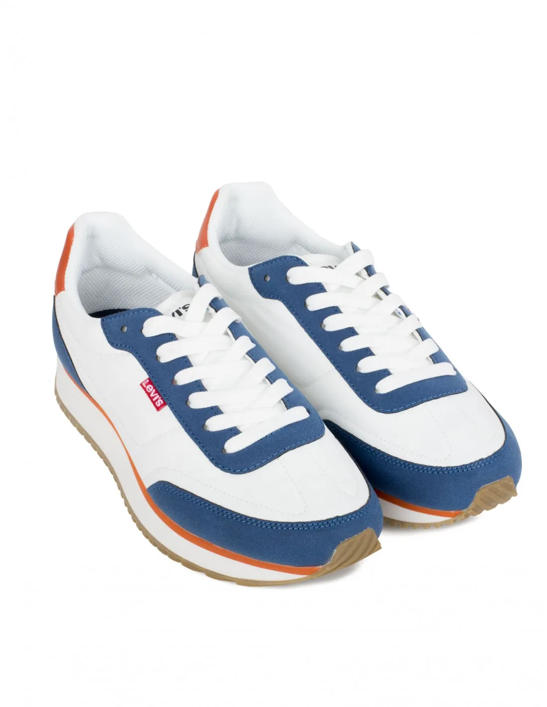 LEVIS Zapatillas Casual Retro Blancas