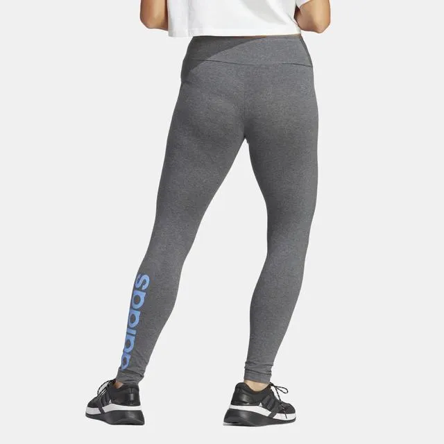 Licra Adidas Mujer W Lin Leg Gris