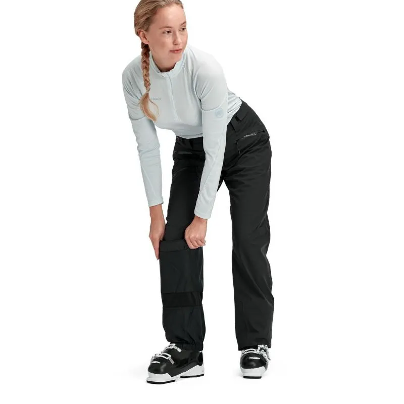MAMMUT Stoney HS Pantalones de Esquí (Negro) Mujeres