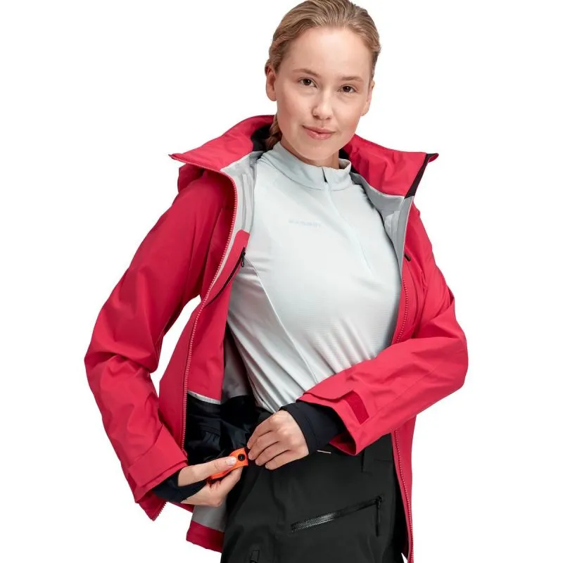 MAMMUT Stoney HS Pantalones de Esquí (Negro) Mujeres