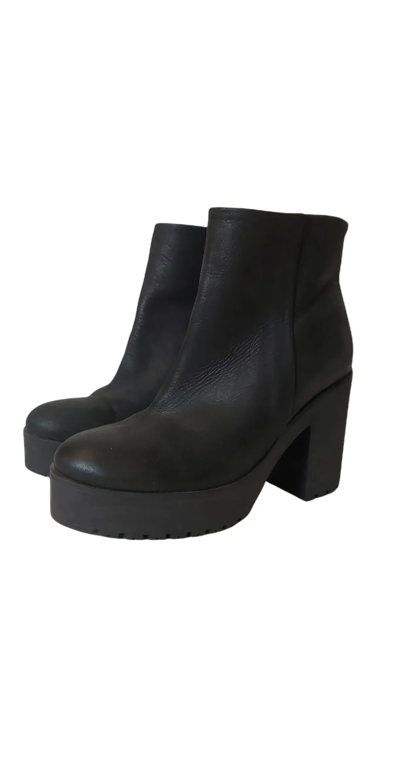 MANGO Botines Negros