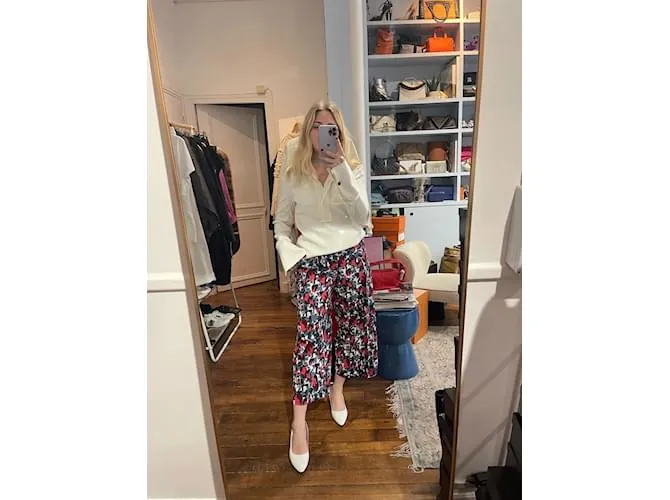 MARNI Pantalón T.ÉL 42 Algodón Multicolor 