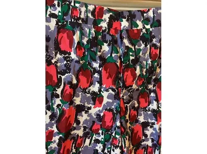 MARNI Pantalón T.ÉL 42 Algodón Multicolor 