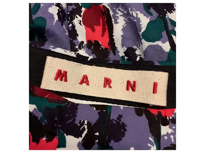 MARNI Pantalón T.ÉL 42 Algodón Multicolor 