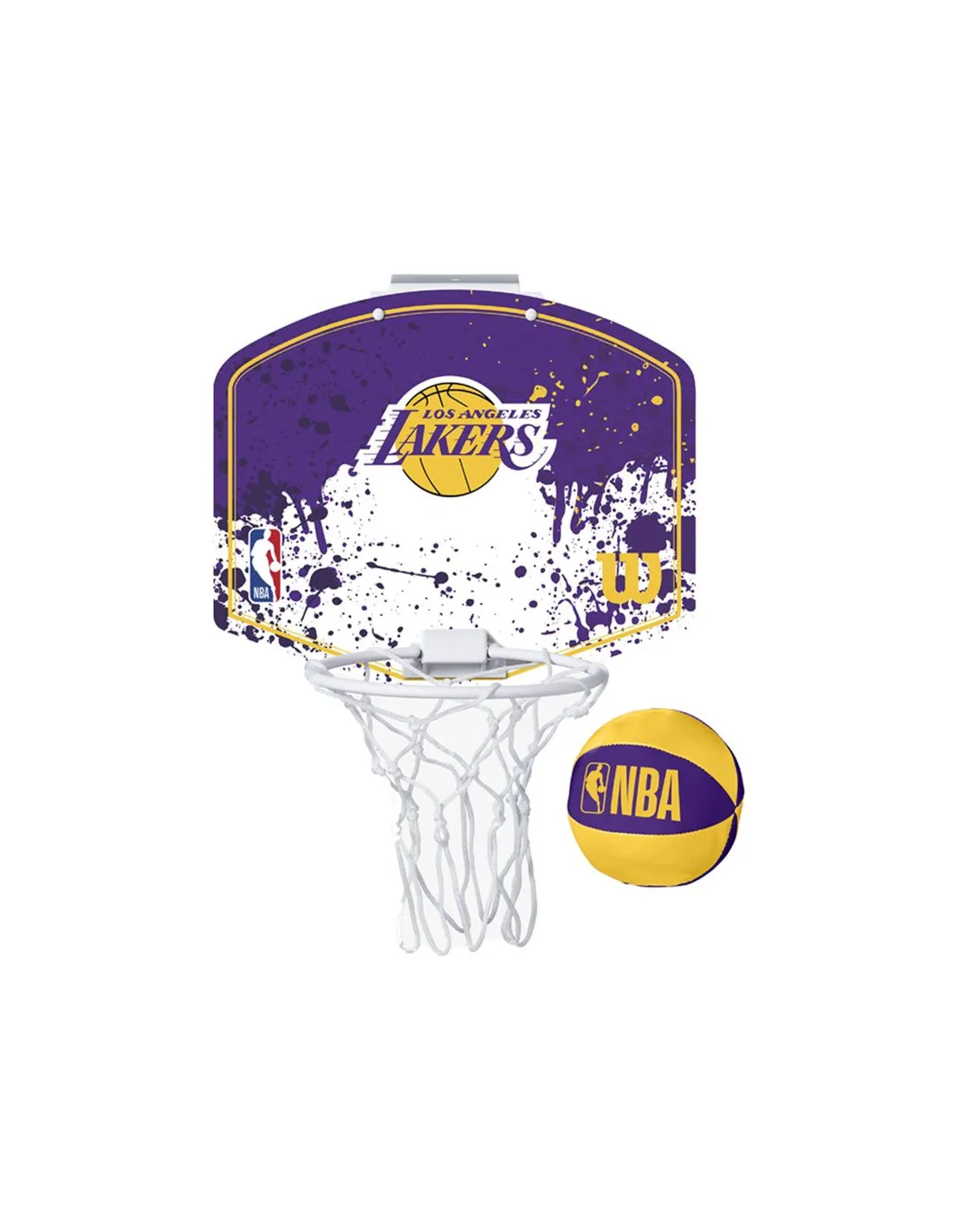 Mini canasta de baloncesto Wilson NBA Team Los Angeles Lakers PR
