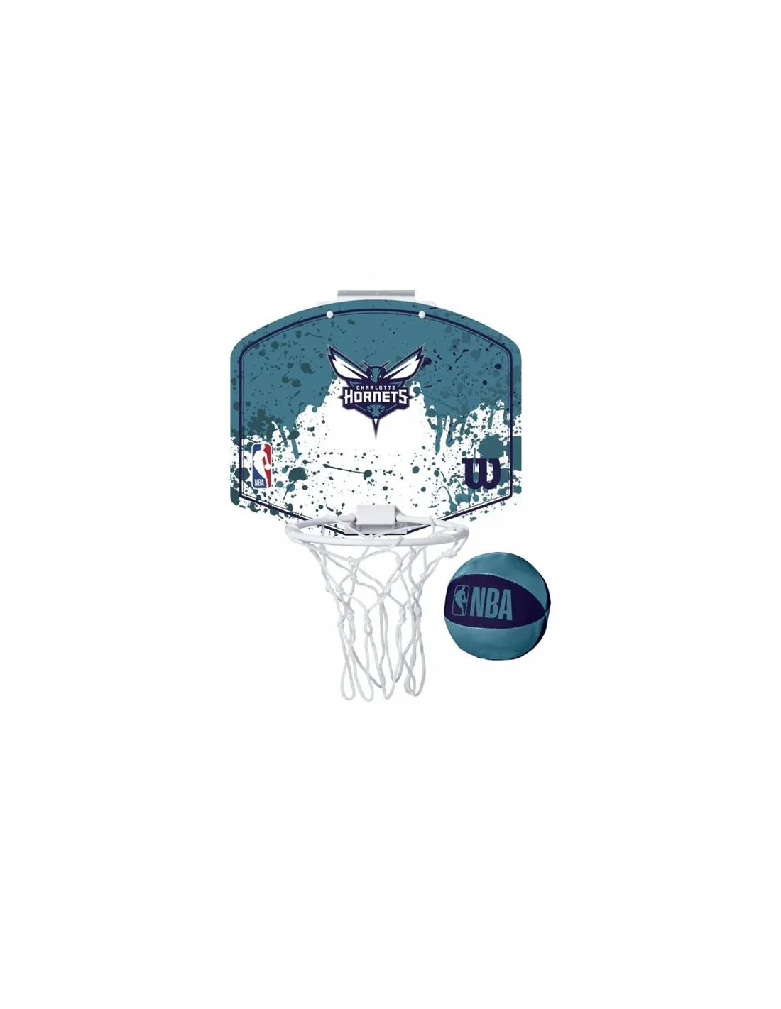 Mini canasta Wilson Hoop Char Hornets