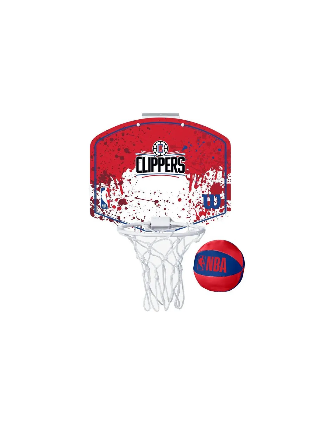 Mini Canasta Wilson NBA Team Mini Hoop LA Clippers