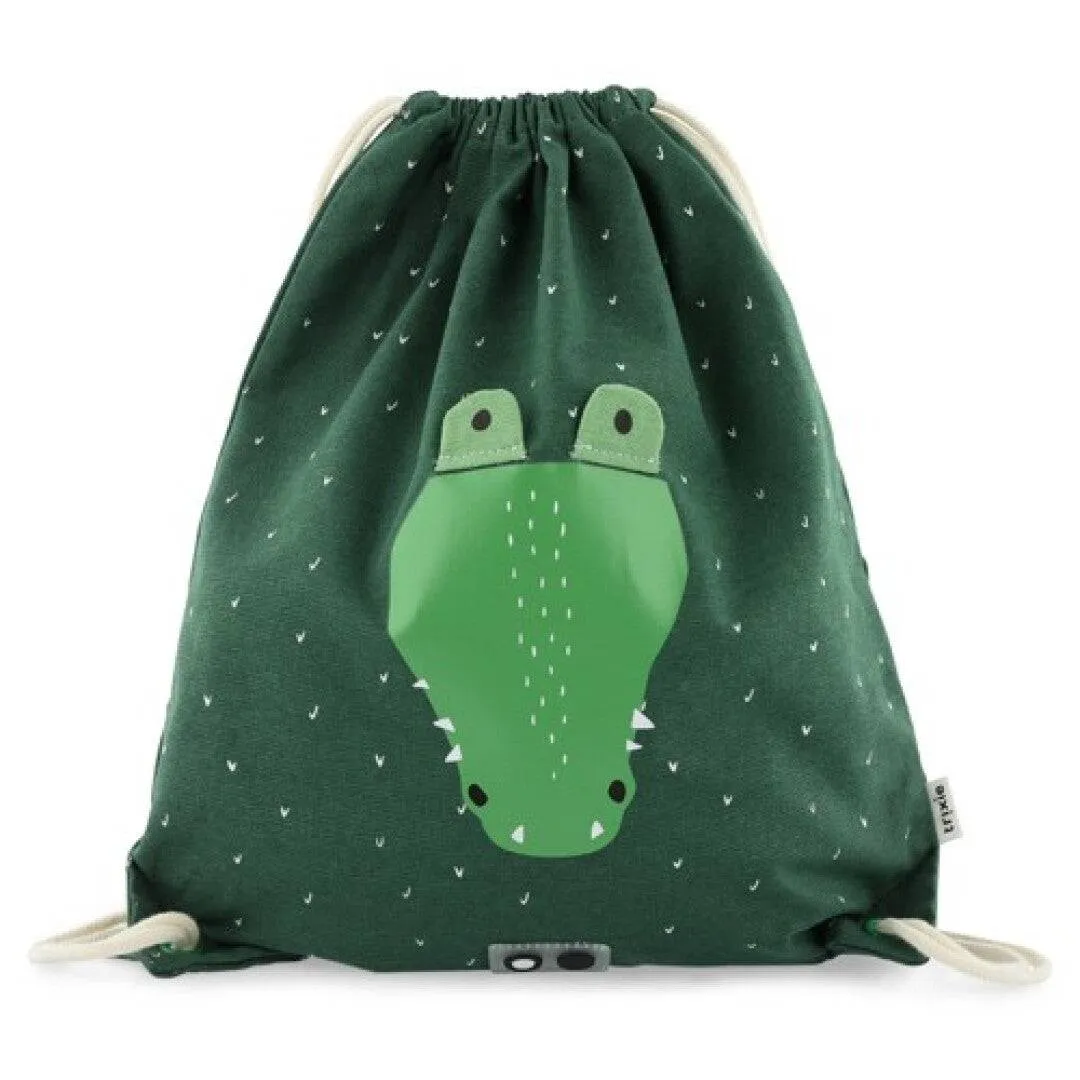 Mochila Saquito de Tela Mrs. Crocodile · Trixie