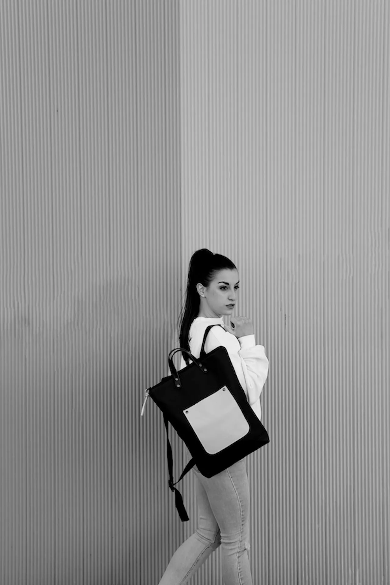 Mochila Slim Iconic Loneta