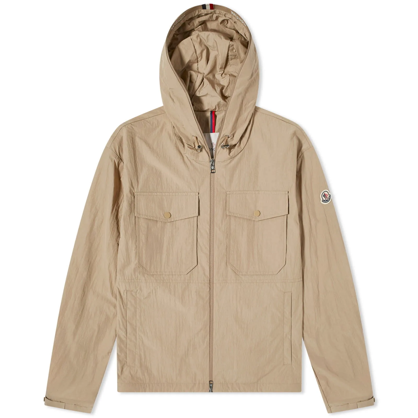 Moncler Plessur Crinkle Nylon Jacket