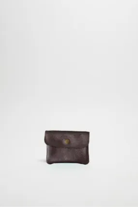 Monedero Nergi De Piel Gris