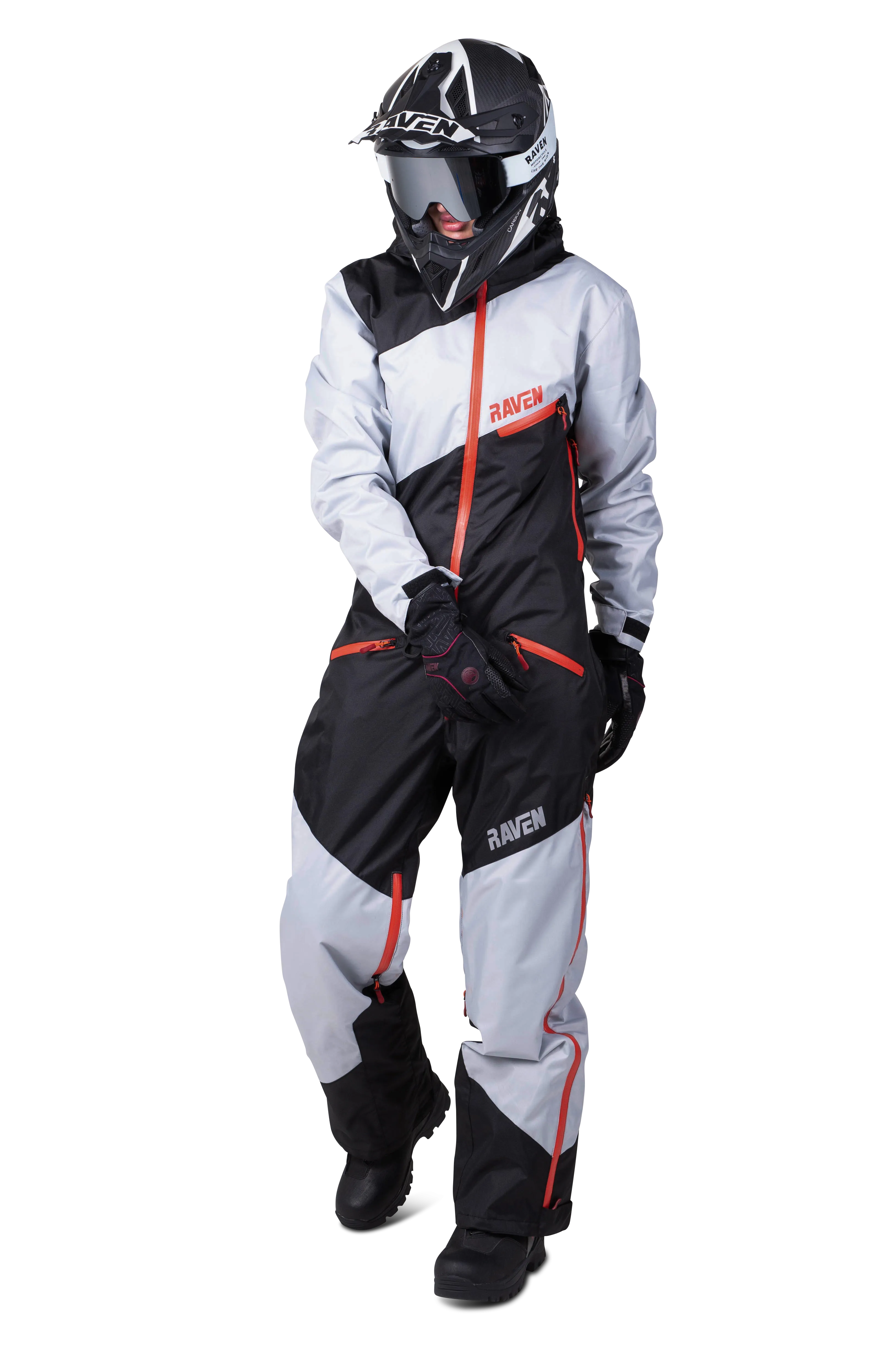 MONO PARA MUJER RAVEN AGGRESSOR NEGROGRISCORAL 