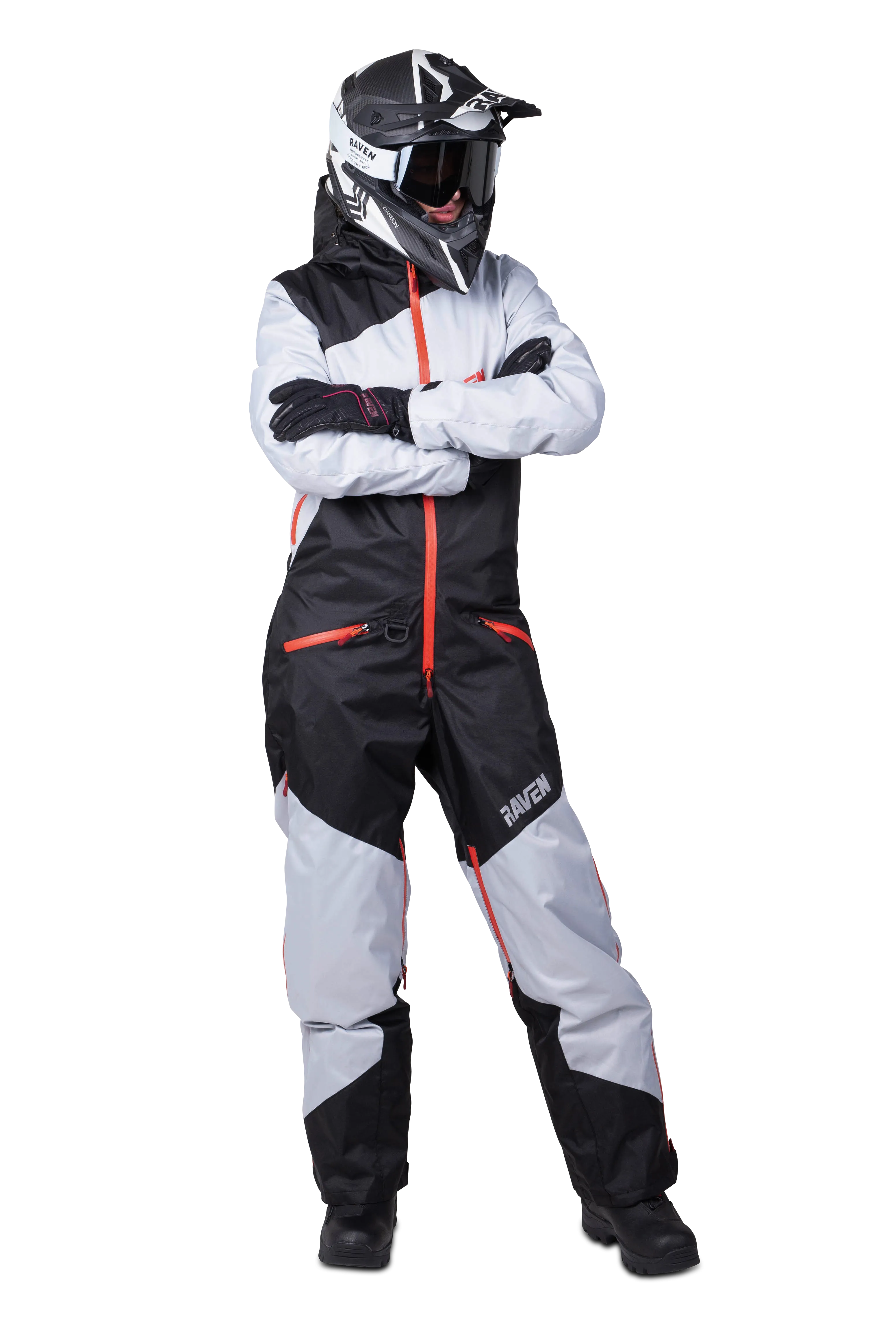 MONO PARA MUJER RAVEN AGGRESSOR NEGROGRISCORAL 