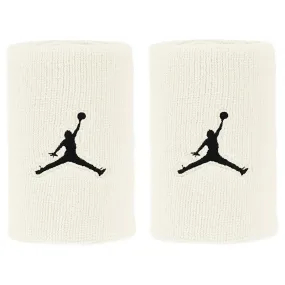 MUÑEQUERAS JORDAN JUMPMAN TERRY WRIST 2PACK WHITE