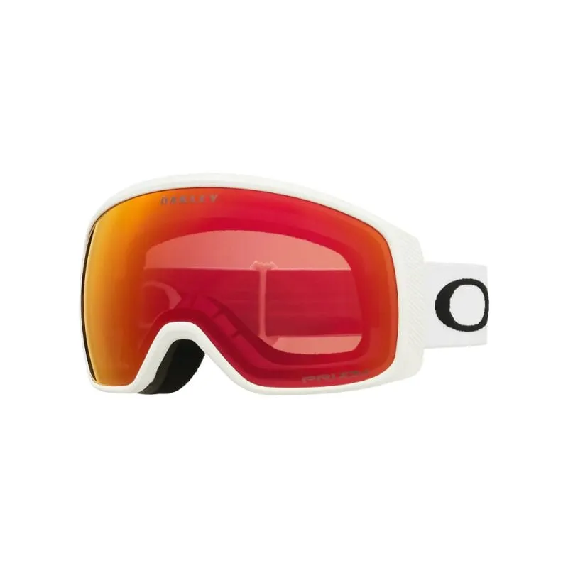 MáSCARA OAKLEY FLIGHT TRACKER M (BLANCO MATE  PRIZM TORCH IRRIDIUM)