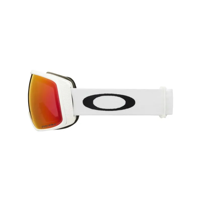 MáSCARA OAKLEY FLIGHT TRACKER M (BLANCO MATE  PRIZM TORCH IRRIDIUM)