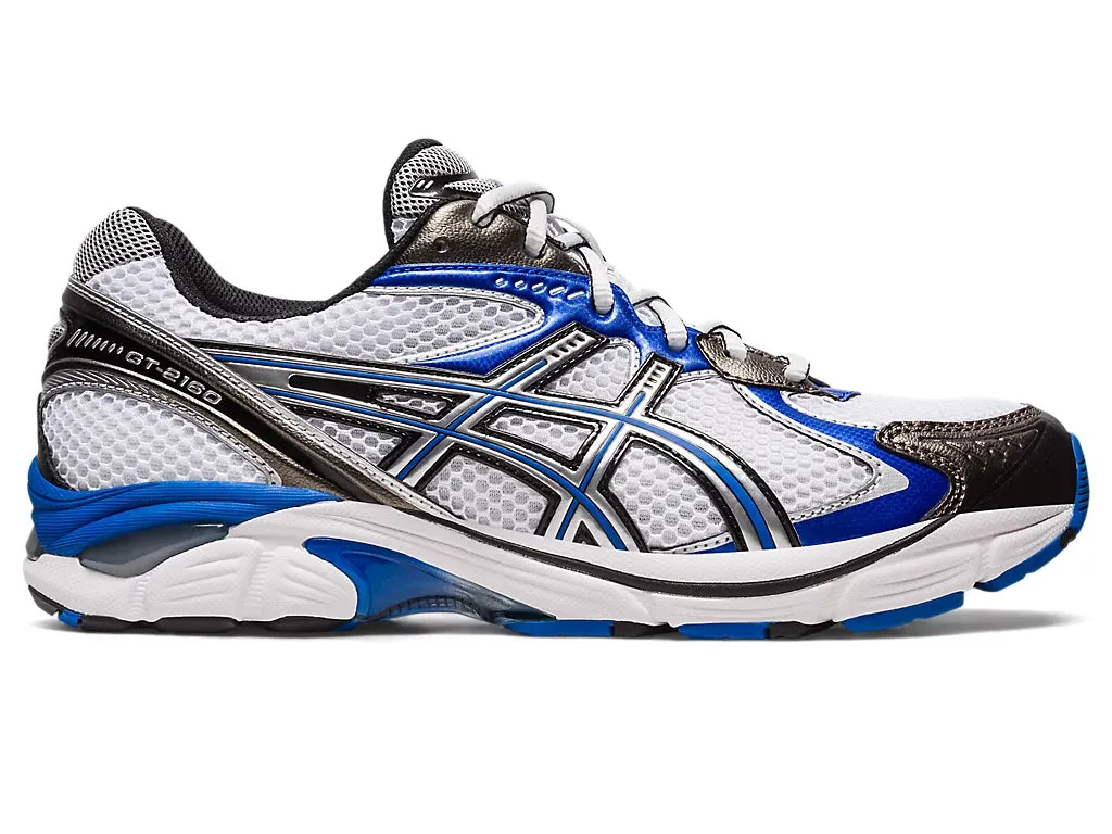 N373O Tenis Asics Zapatillas GT 2160 Illusion Azul Unisex Blanco