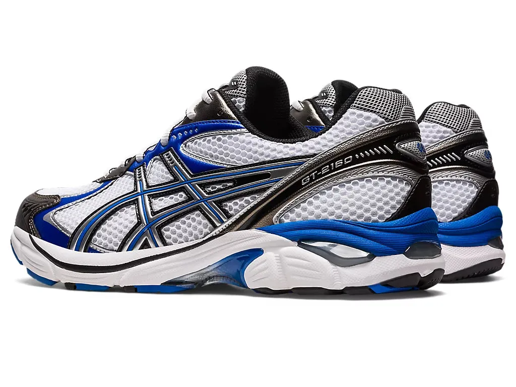 N373O Tenis Asics Zapatillas GT 2160 Illusion Azul Unisex Blanco