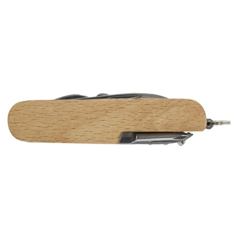 Navaja de bolsillo de 7 funciones y con mango de madera 'Richard'