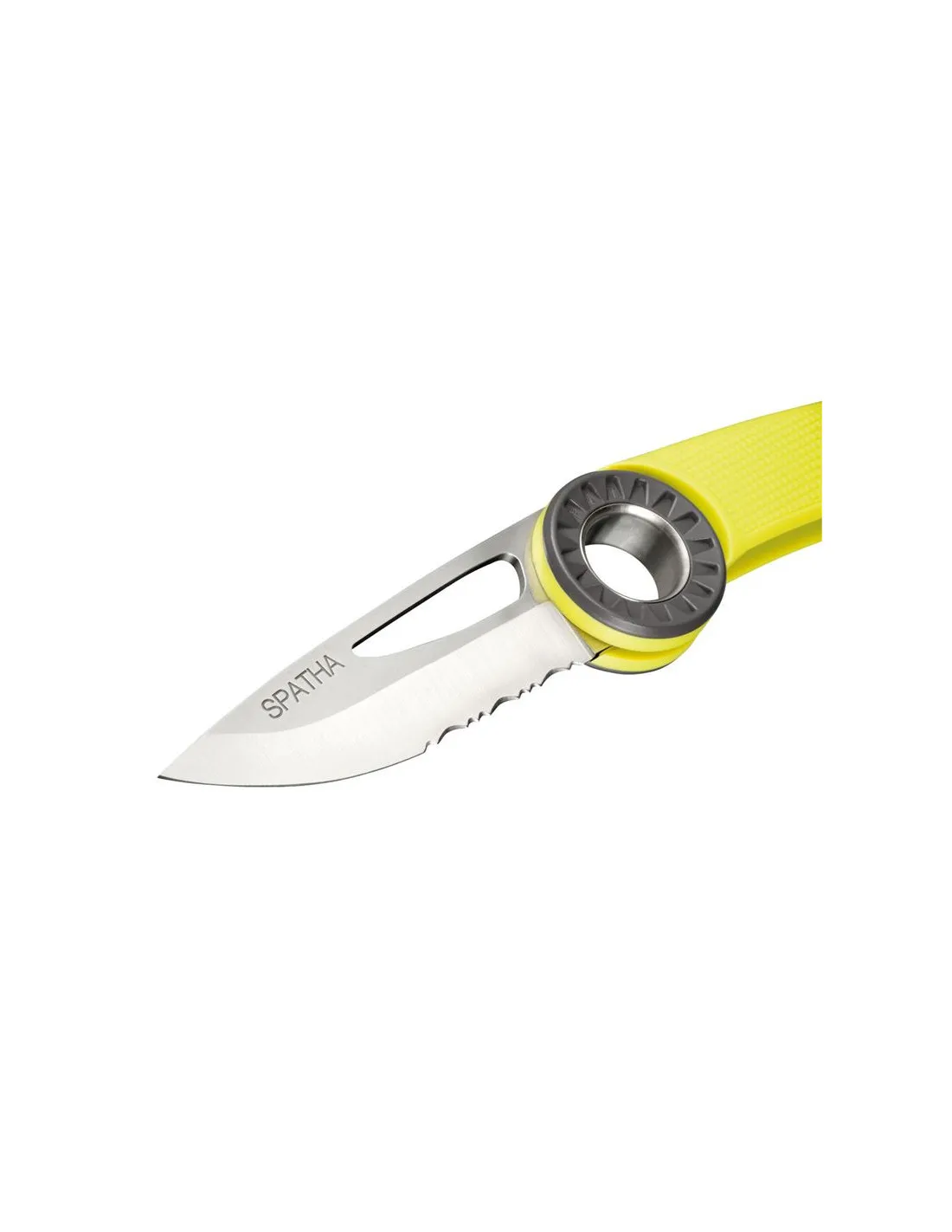 Navaja Mosquetoneable Petzl Spatha Amarillo