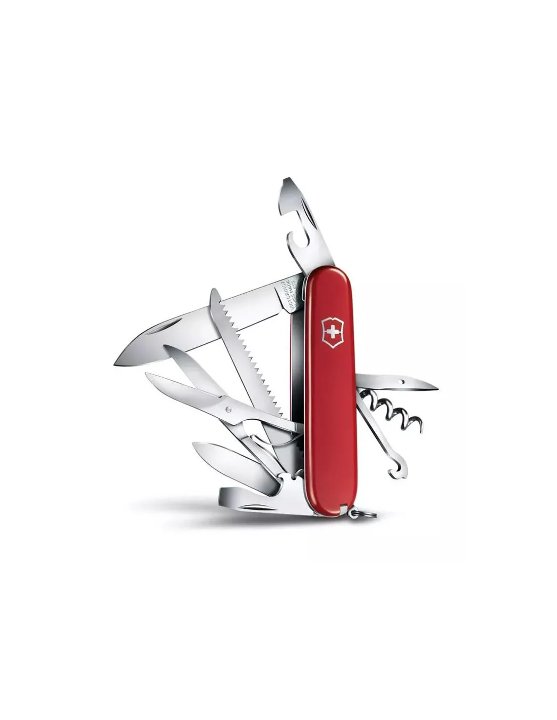 Navaja multiusos Victorinox Huntsman 15 Usos 91mm Rojo