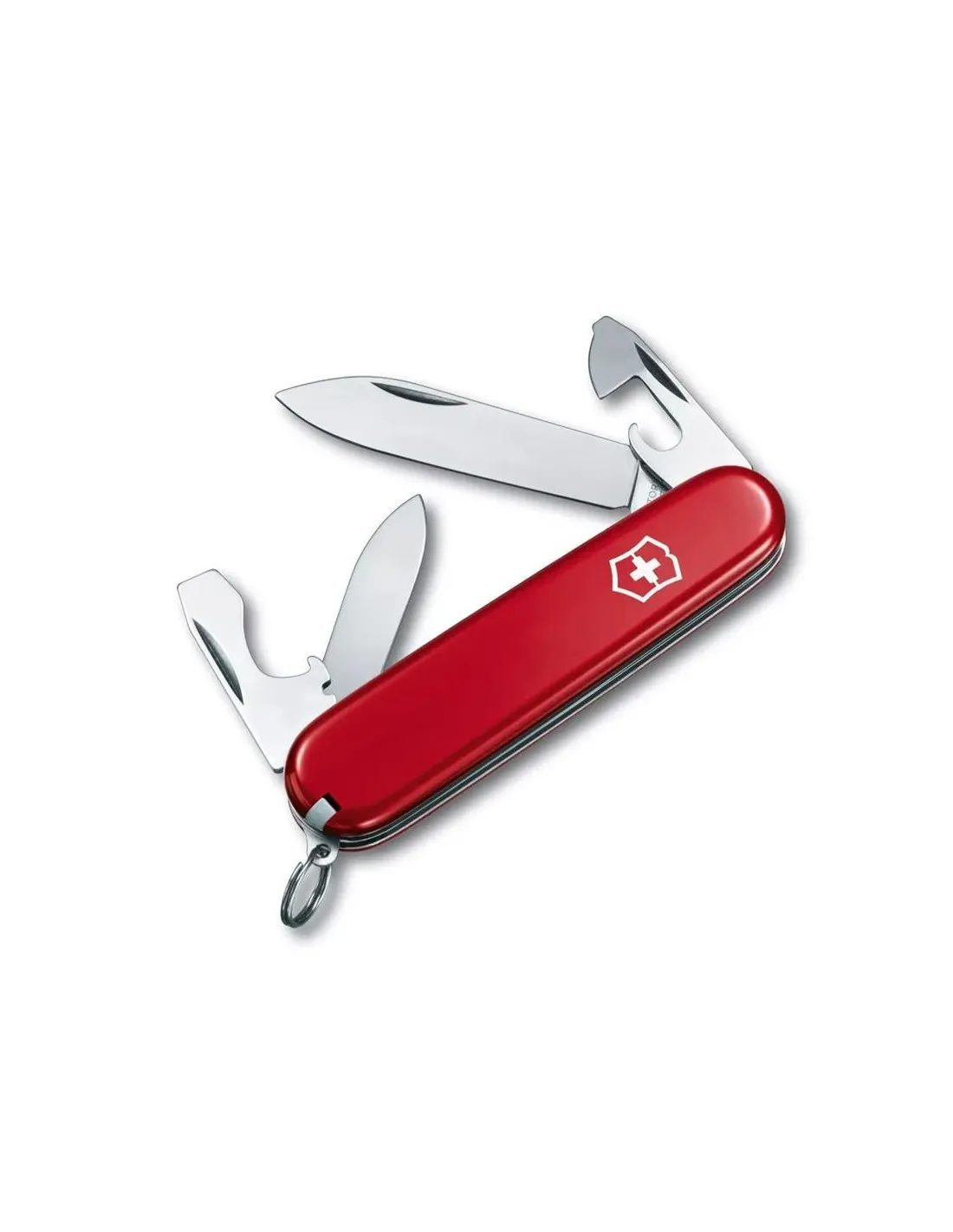 NAVAJA MULTIUSOS VICTORINOX RECRUIT  10 FUNCIONES 84MM. ROJA
