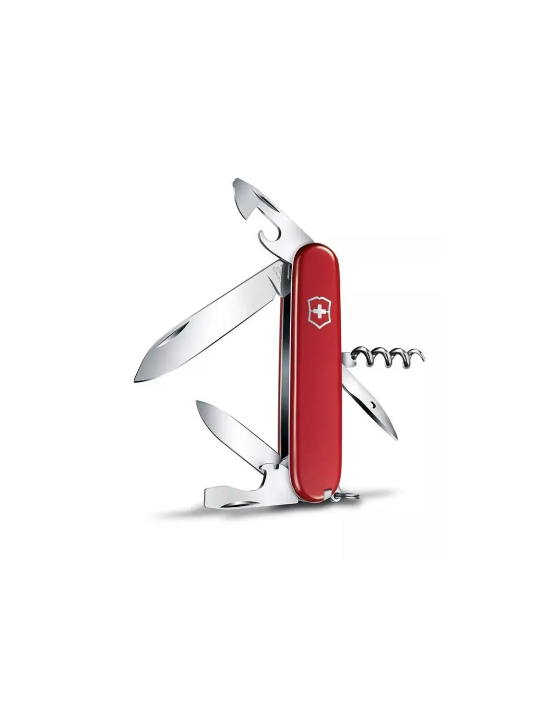 NAVAJA MULTIUSOS VICTORINOX SPARTAN  12 FUNCIONES 91MM. ROJA