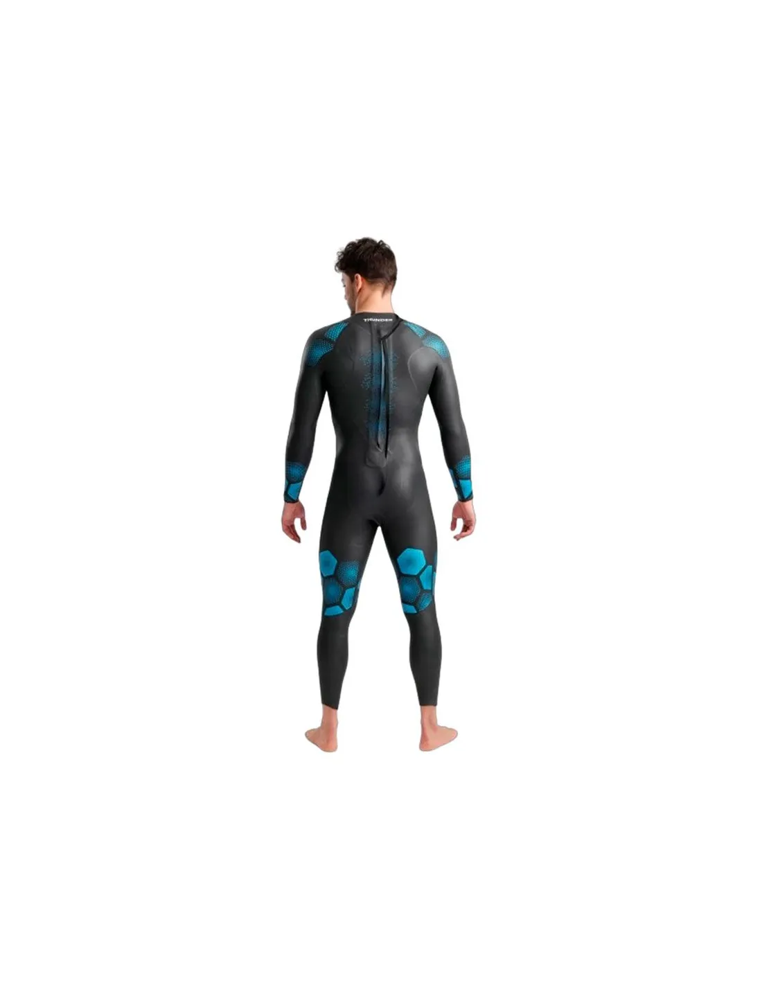 Neopreno de Natación Arena Thunder Wetsuit Man Holiday Black Hombre