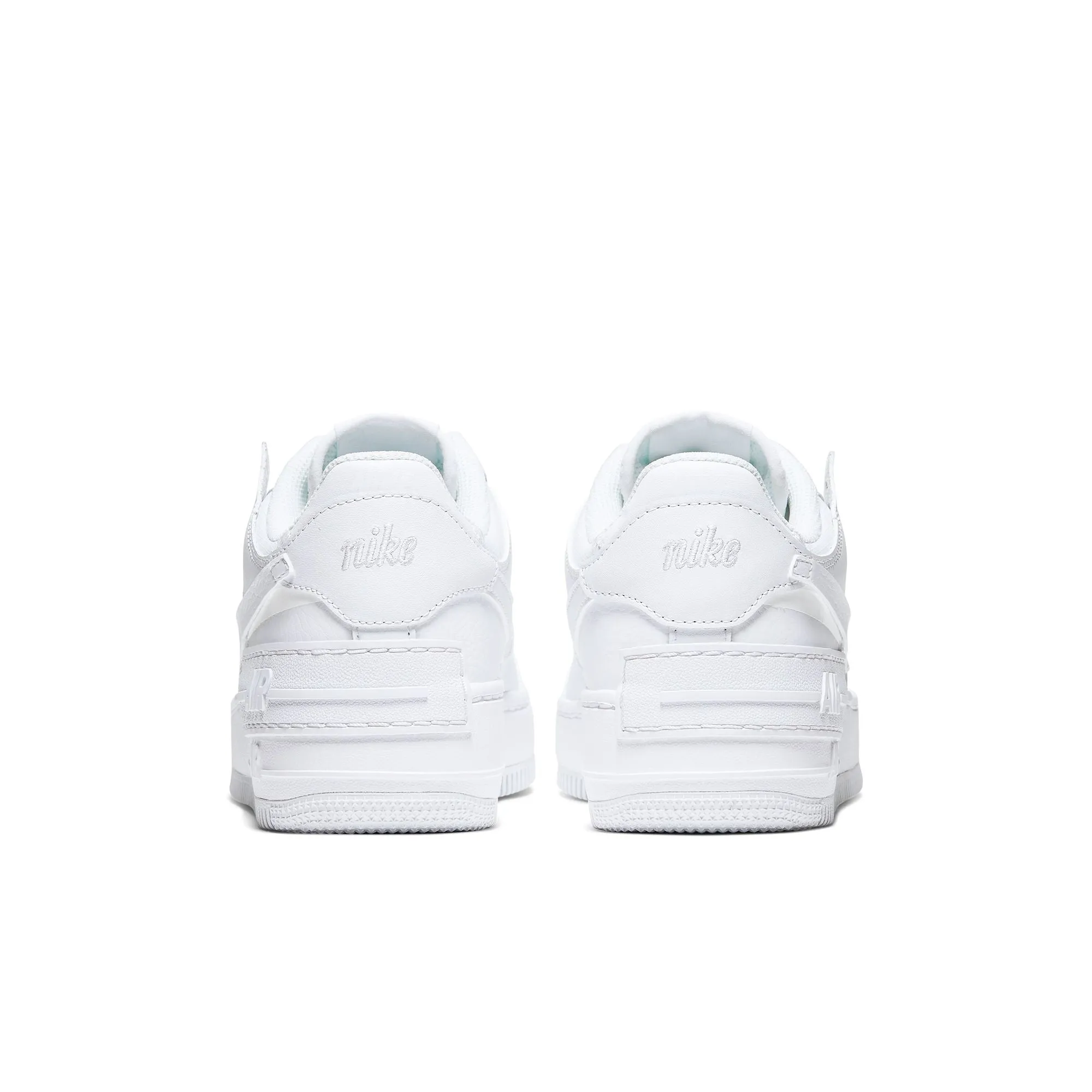 NIKE AIR FORCE 1 SHADOW WHITE/WHITEWHITE