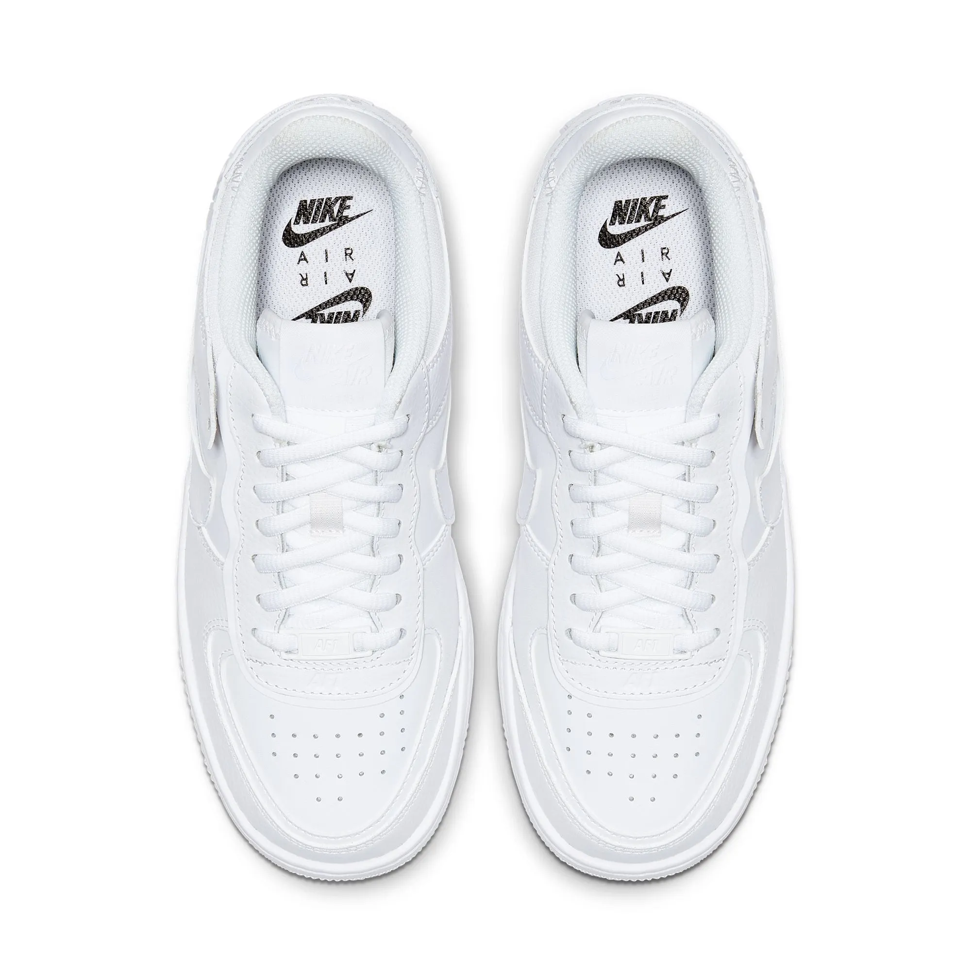 NIKE AIR FORCE 1 SHADOW WHITE/WHITEWHITE