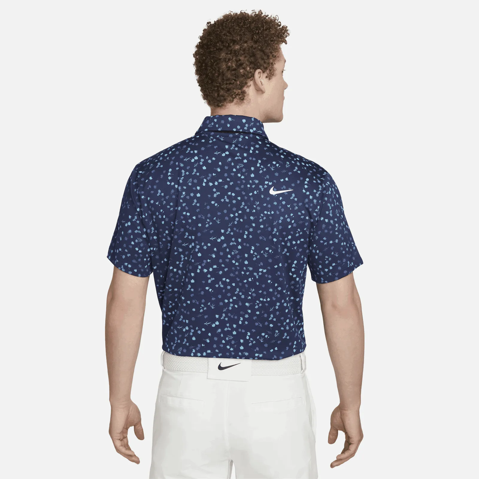 NIKE DRIFIT TOUR FLORAL GOLF POLO SHIRT