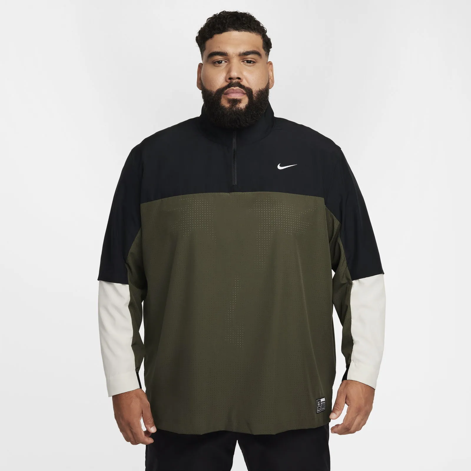 NIKE GOLF CLUB DRIFIT HALF ZIP JACKET