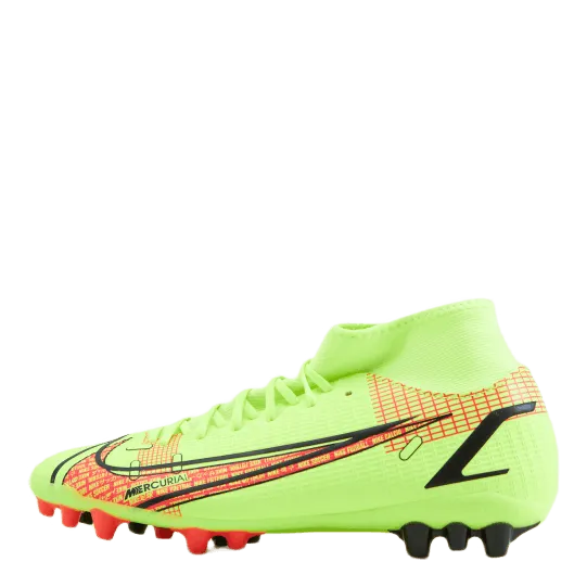 NIKE MERCURIAL SUPERFLY 8 ACADEMY A VOLT/BLACKBRIGHT CRIMSON