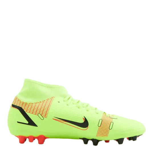 NIKE MERCURIAL SUPERFLY 8 ACADEMY A VOLT/BLACKBRIGHT CRIMSON