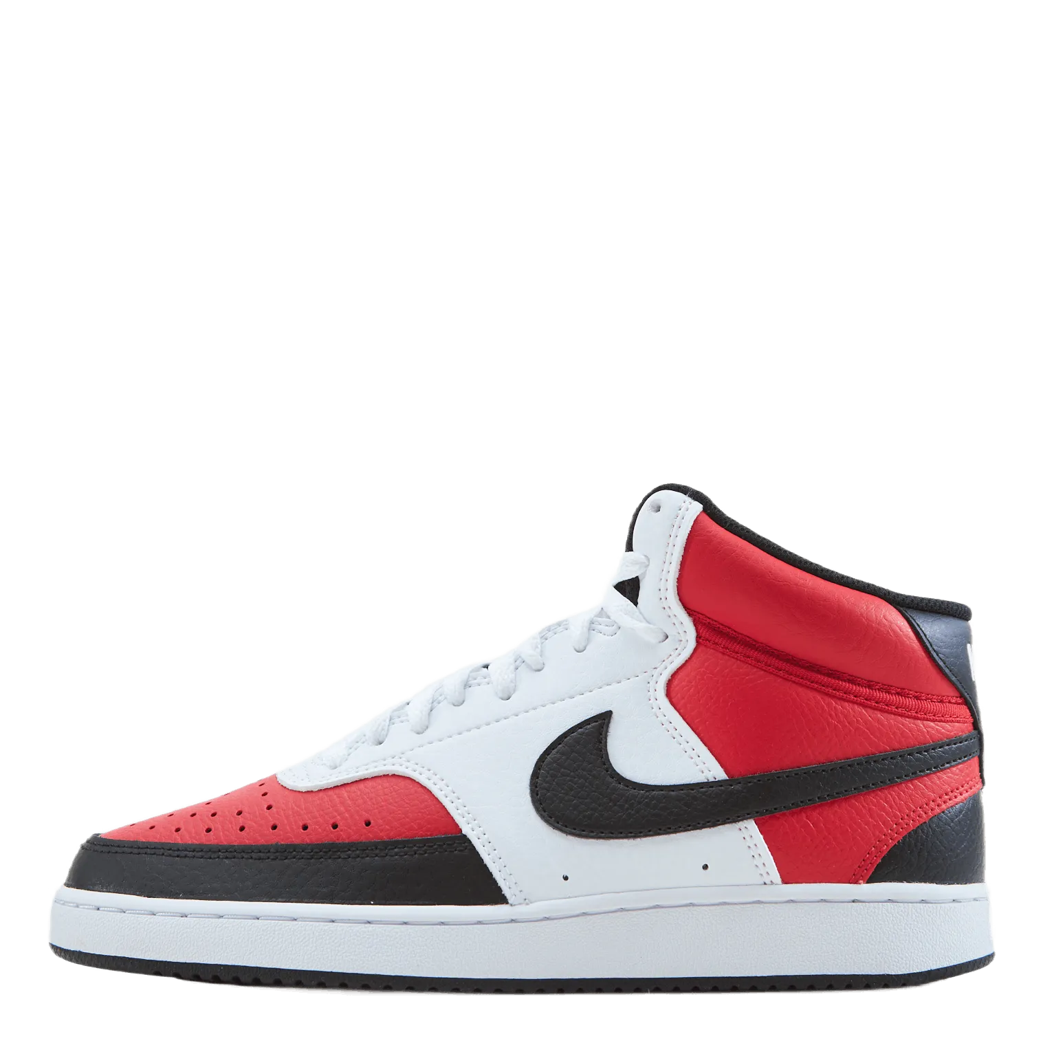 NIKE NIKE COURT VISION MID NBA MEN' UNIVERSITY RED/BLACKWHITE