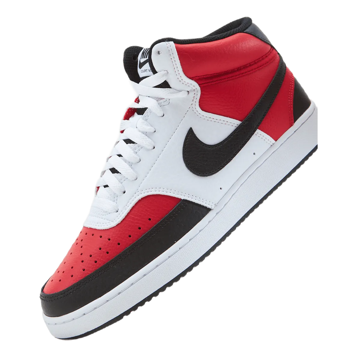 NIKE NIKE COURT VISION MID NBA MEN' UNIVERSITY RED/BLACKWHITE
