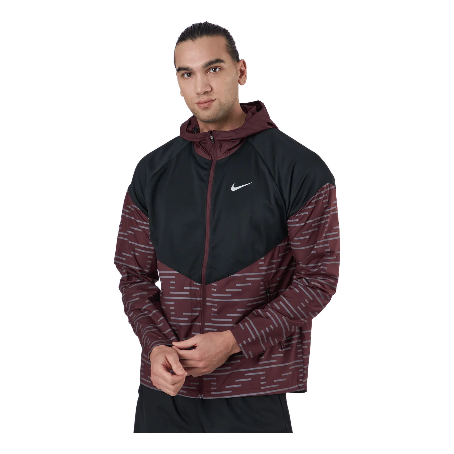 NIKE NIKE THERMAFIT REPEL RUN DIVI BURGUNDY CRUSH/BLACK/REFLECTIV