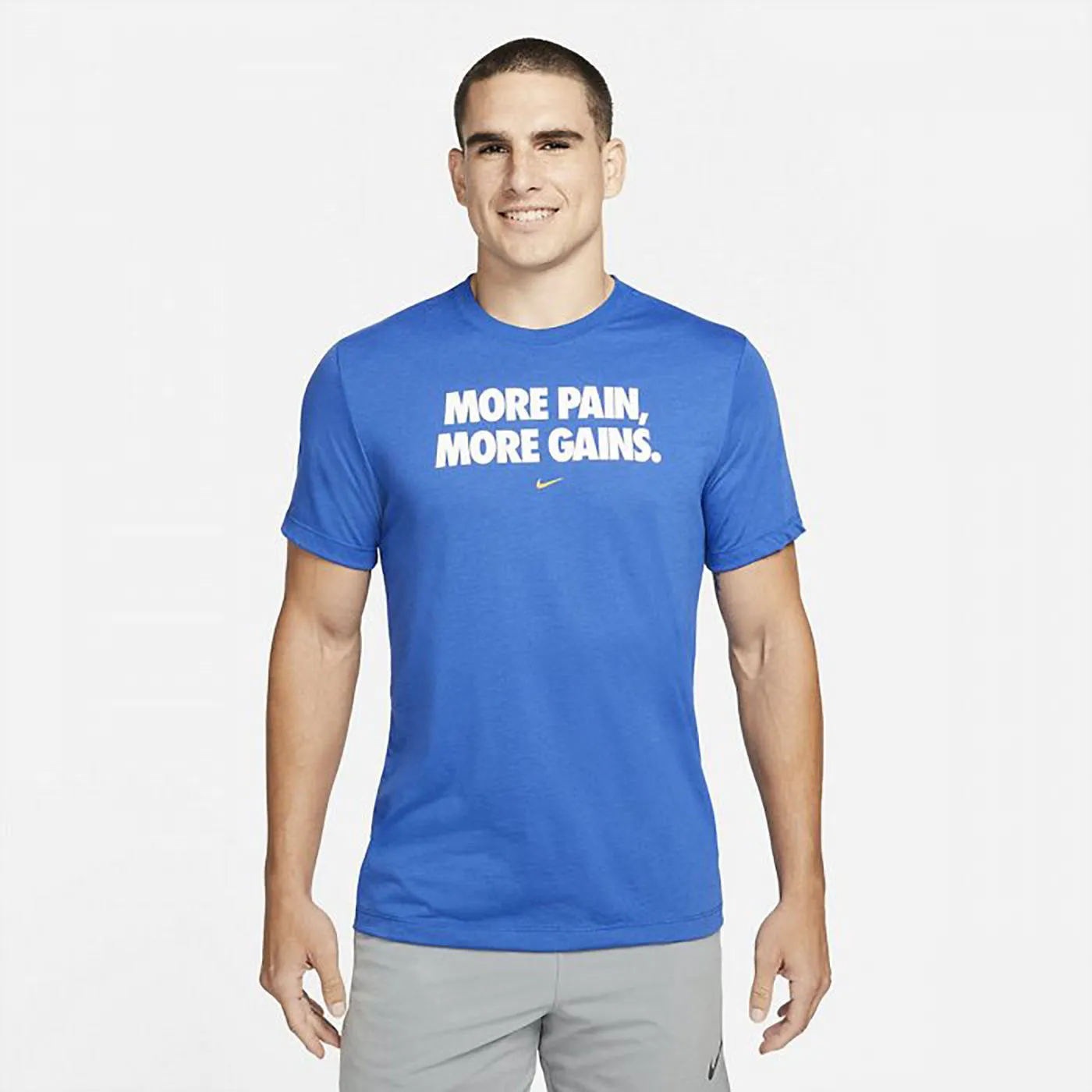 NIKE TSHIRT DRI FIT OPEN BLUE